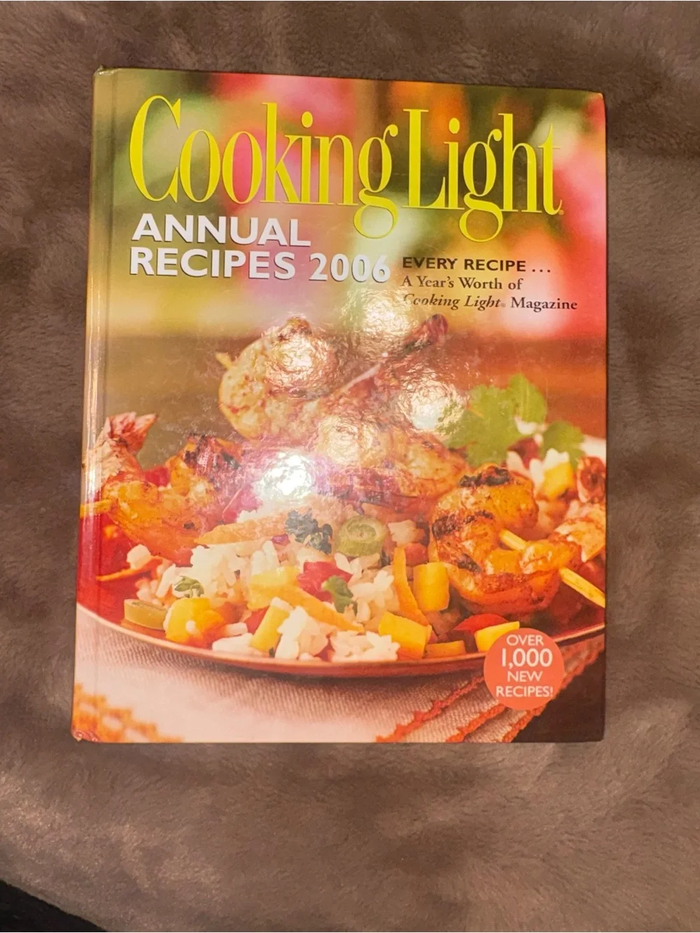 Annual Recipes 2006 Cookbook - Green/Yellow Cover